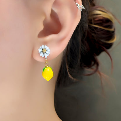 Daisy Lemon Drop Earring