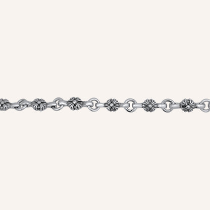 Daniell Chrome Plus Bead Bracelet