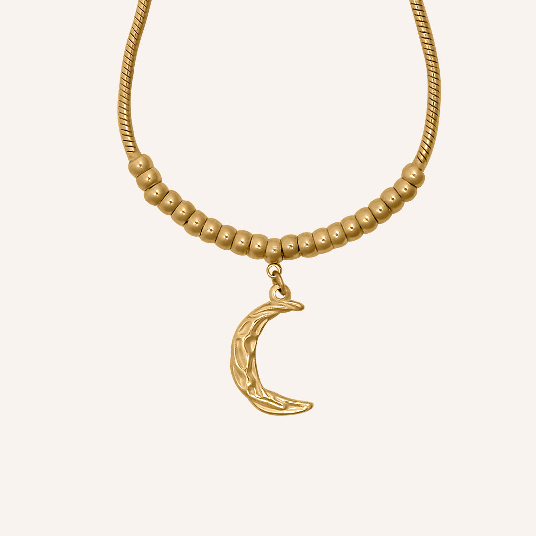 Dawn Moon Pull Bracelet - Gold