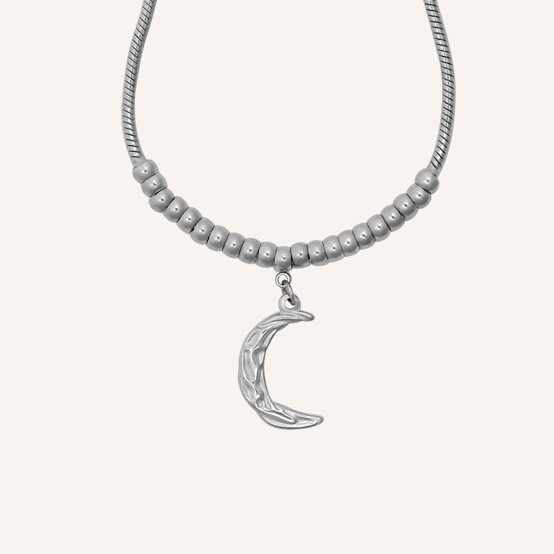 Dawn Moon Pull Bracelet - Silver