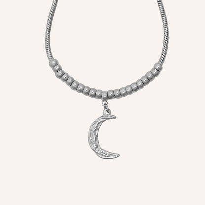 Dawn Moon Pull Bracelet - Silver