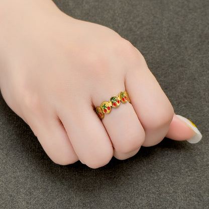 Dudley Cherry Band Ring