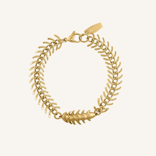 Ebano Sea Worm Bracelet (Gold) - BLFX