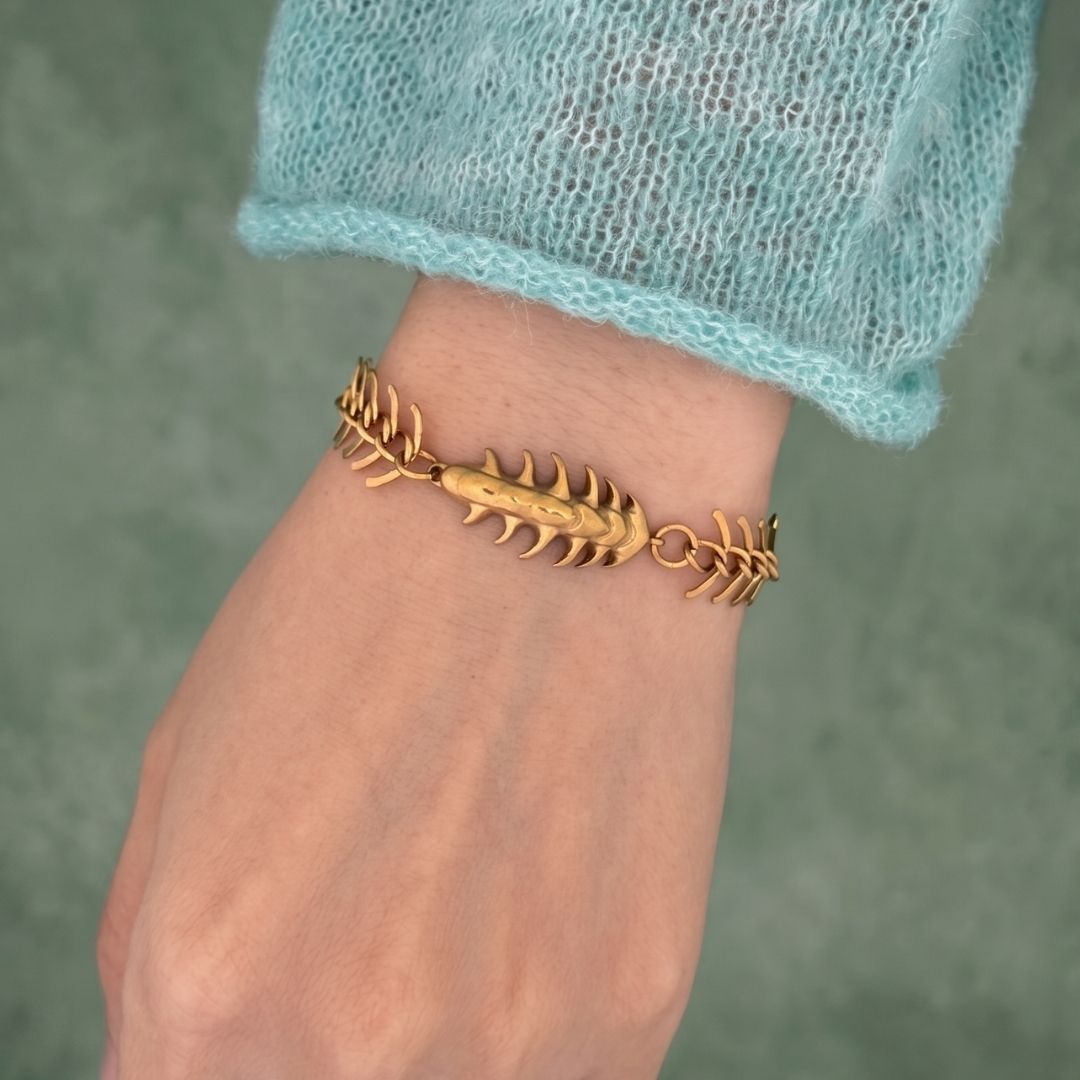 Ebano Sea Worm Bracelet (Gold)