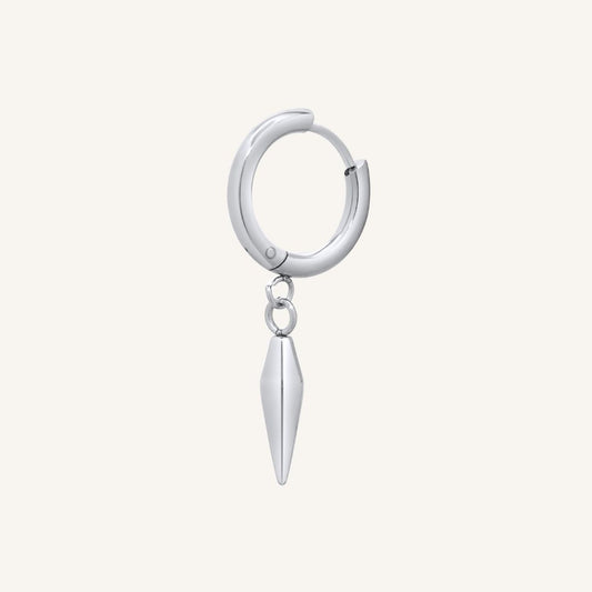 Egon Pointy Hoop Earring - Single - BLFX
