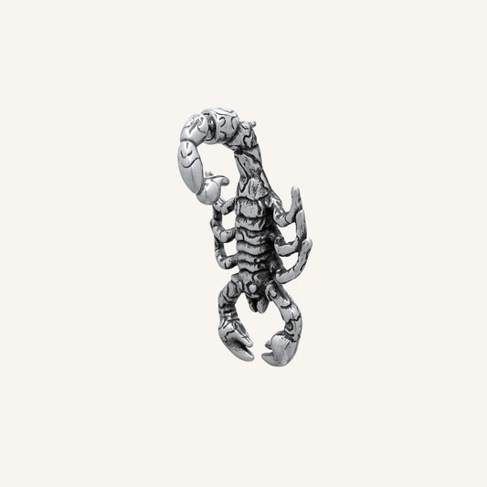 Eisa Scorpion Front and Back Earring - Single - BLFX