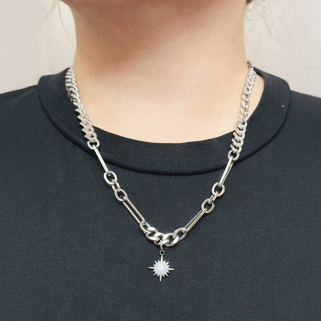 Elowen OT Hybrid Chain Necklace - Star