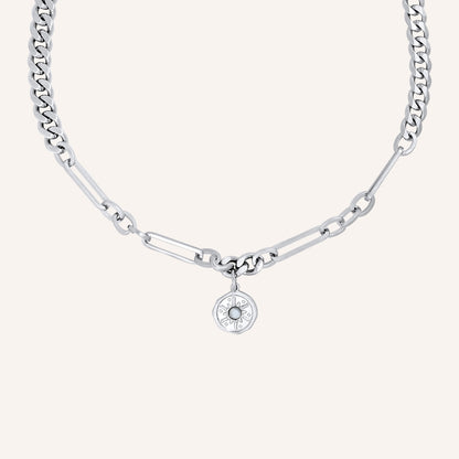 Elowen OT Hybrid Chain Necklace - Sun