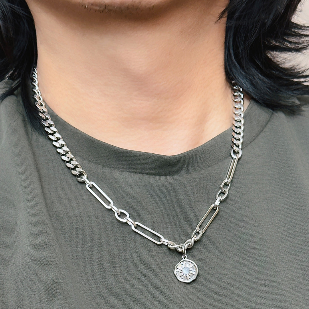 Elowen OT Hybrid Chain Necklace - Sun