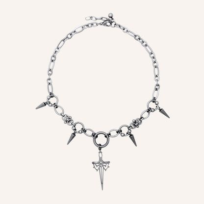 Eon Chainmail Sword Hybrid Necklace