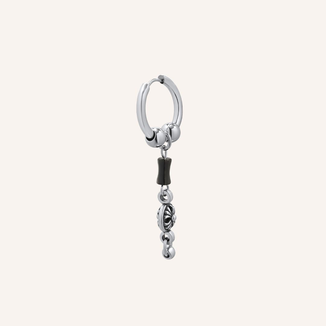 Era Chrome Plus shell Hoop Earring - Single - BLFX