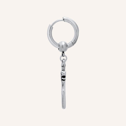 Evolve Sword Hoop Earring - Single