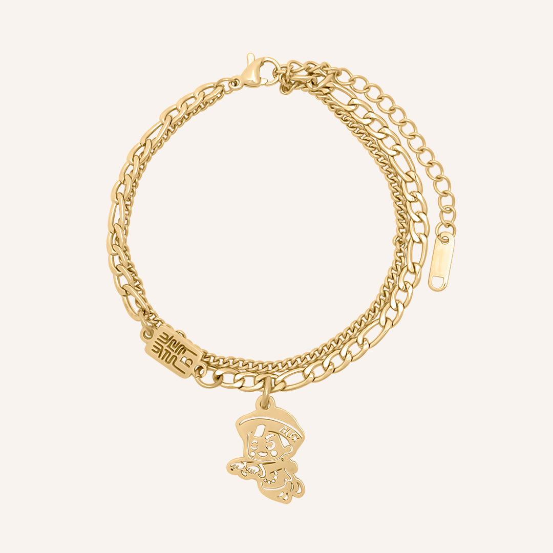 Fa Cai Jiang Shi Bracelet - Gold