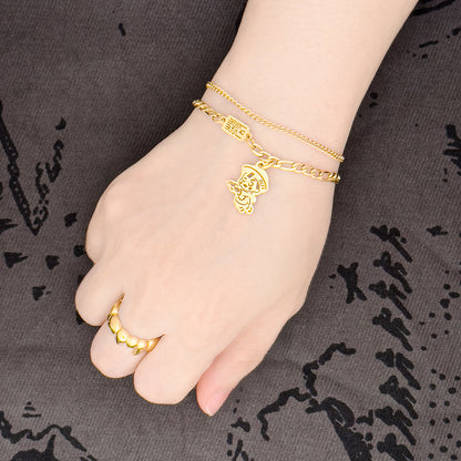 Fa Cai Jiang Shi Bracelet - Gold
