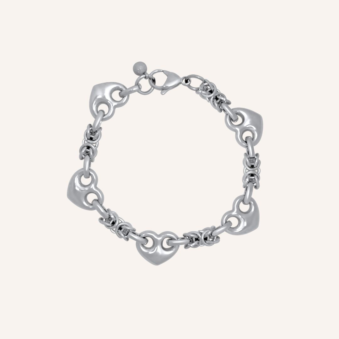 Fara Love Chainmail Bracelet - BLFX