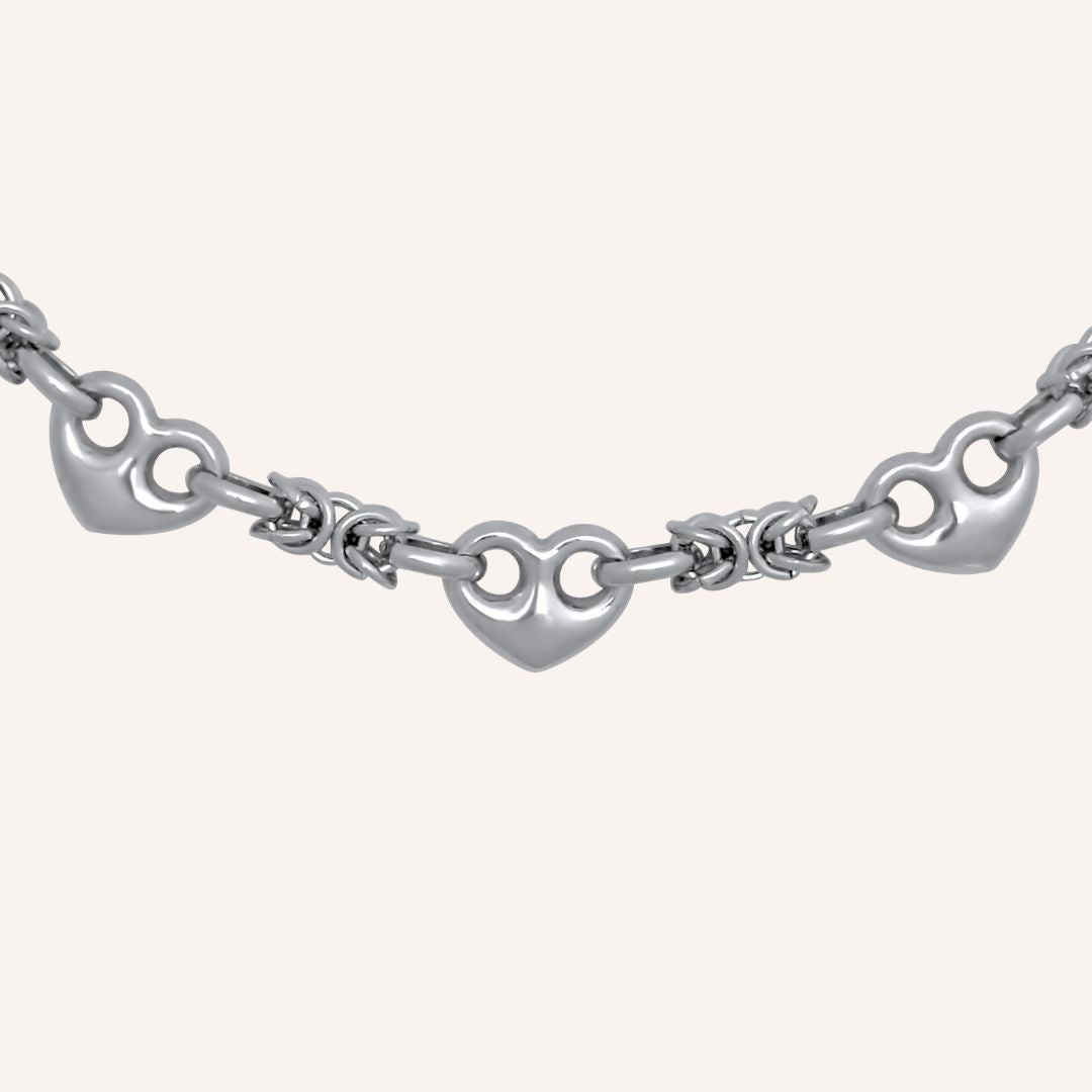 Fara Love Chainmail Bracelet - BLFX