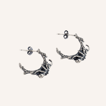 Fergal Ant Hoop Stud Earring