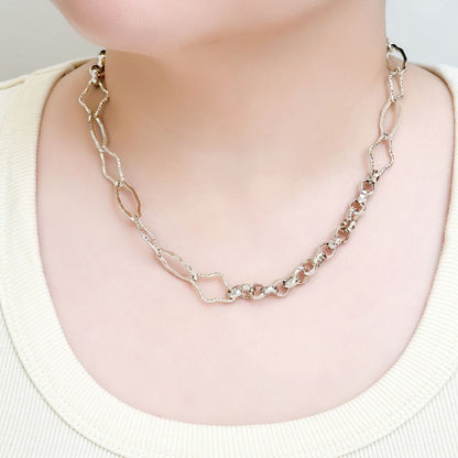 Ferris Clover Hybrid Chain Necklace