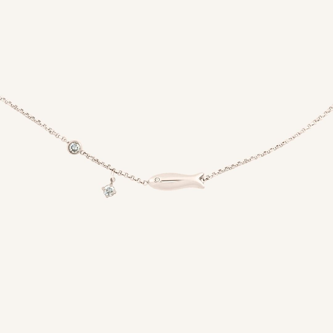 Fisher Fish Bracelet - Silver