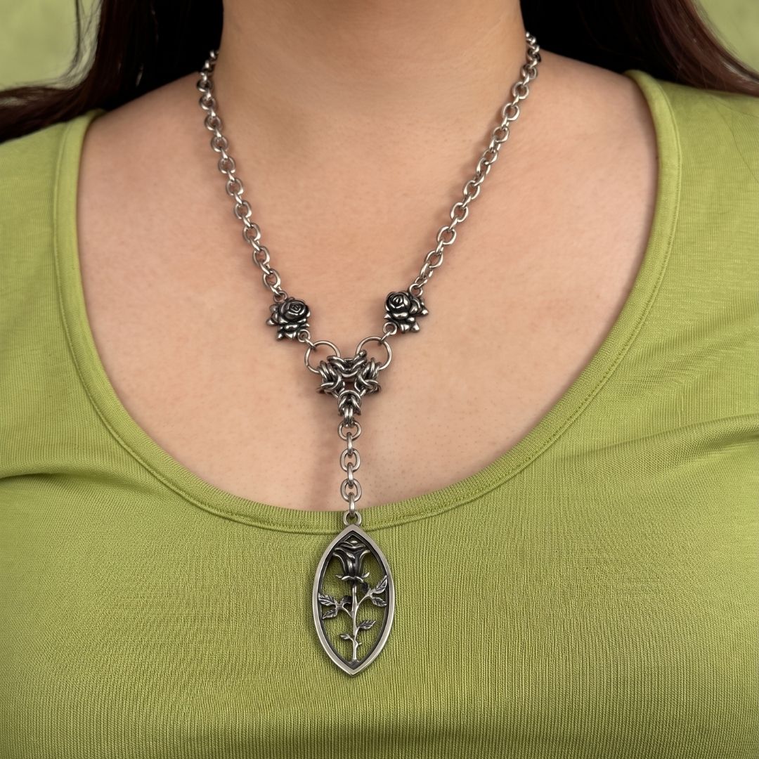 Francis Rose Chainmail Necklace