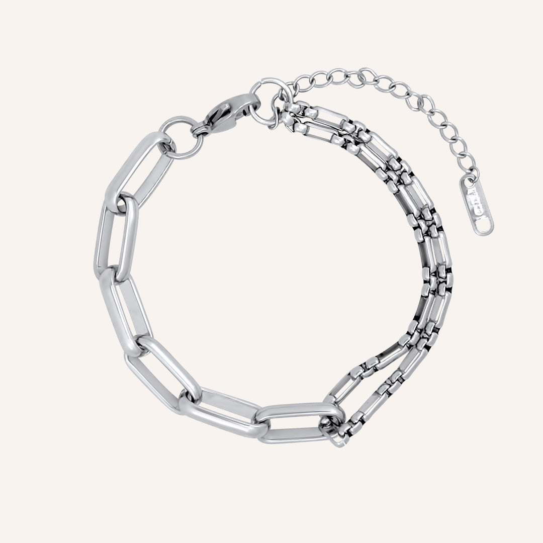 Franco Hybrid Chain Bracelet