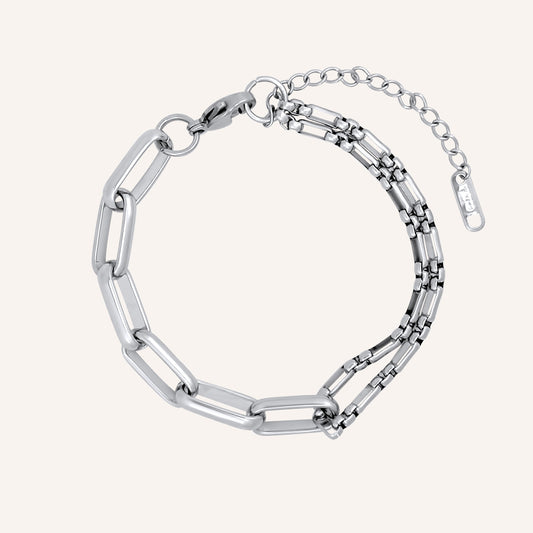 Franco Hybrid Chain Bracelet