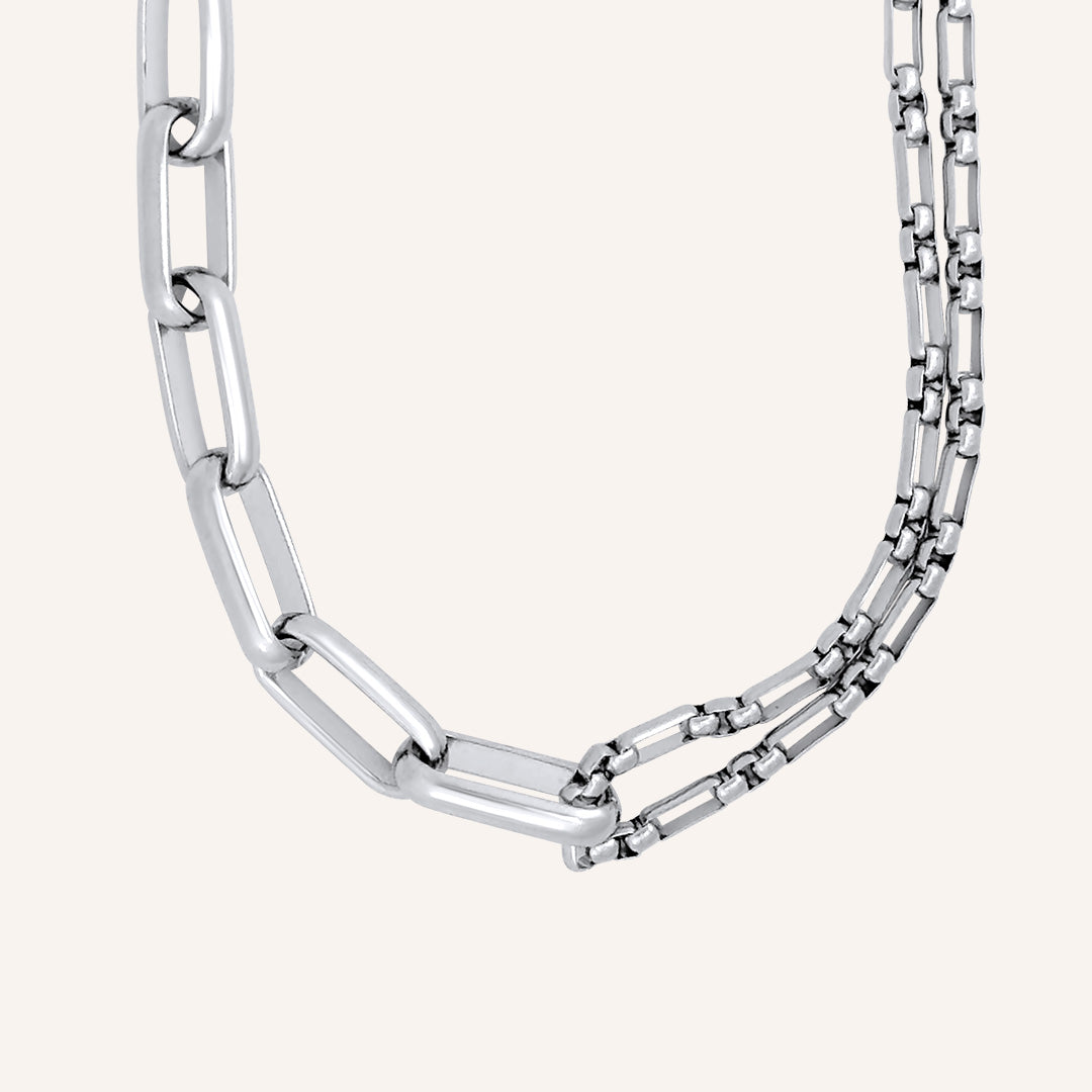 Franco Hybrid Chain Bracelet