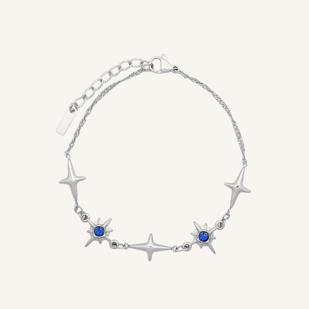 Gavi Star Spark Bracelet (Silver) - BLFX