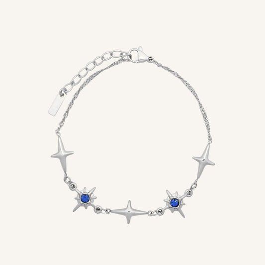 Gavi Star Spark Bracelet (Silver) - BLFX