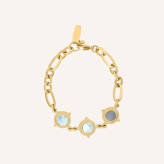 Giacomo Shell Chain Bracelet - Gold - BLFX