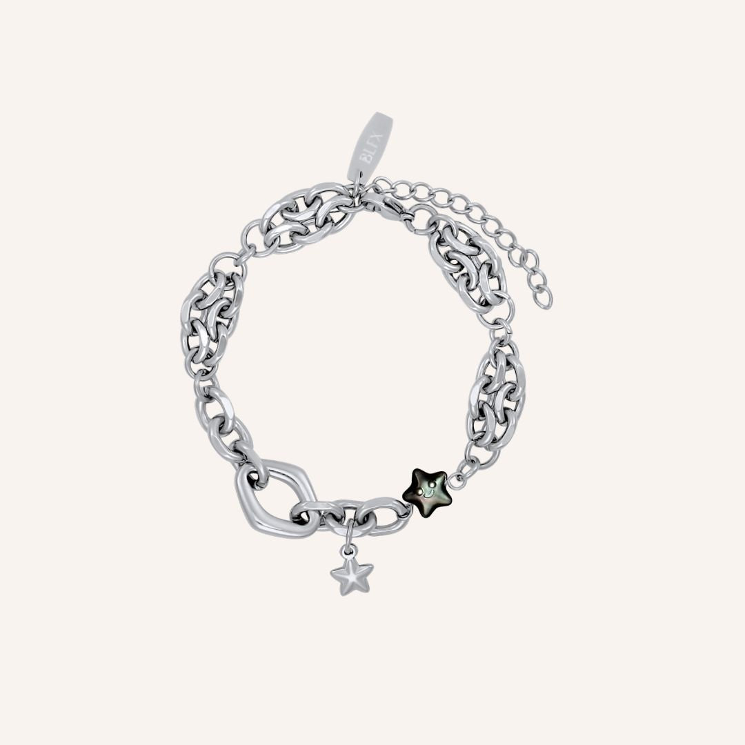 Gino Shell Star Chain Bracelet - BLFX