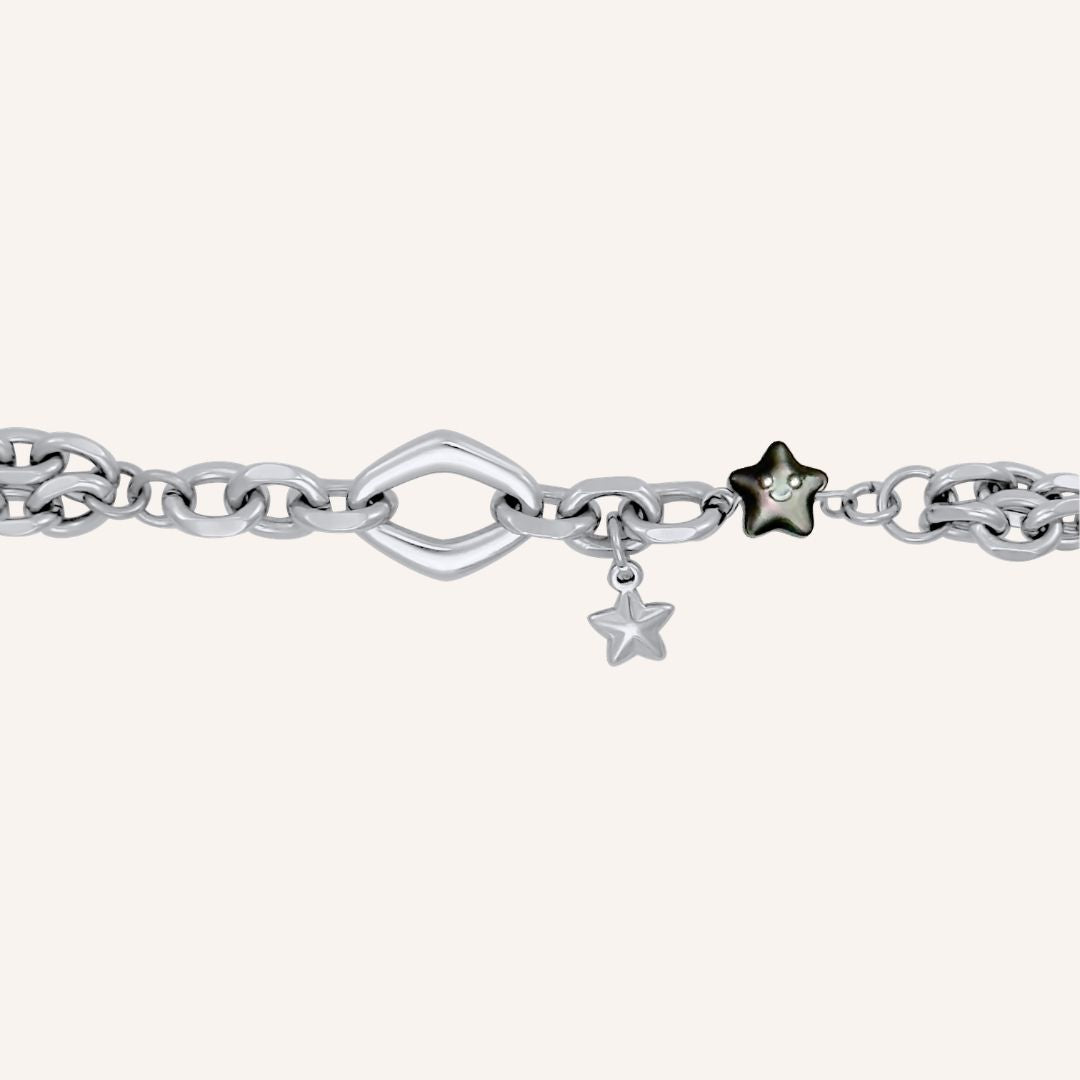 Gino Shell Star Chain Bracelet - BLFX
