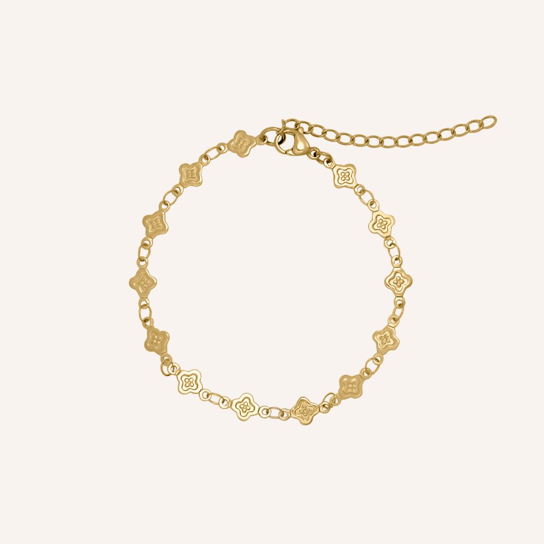 Gio Clover Bracelet - Gold