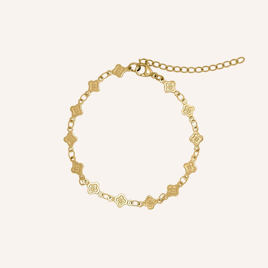 Gio Clover Bracelet - Gold