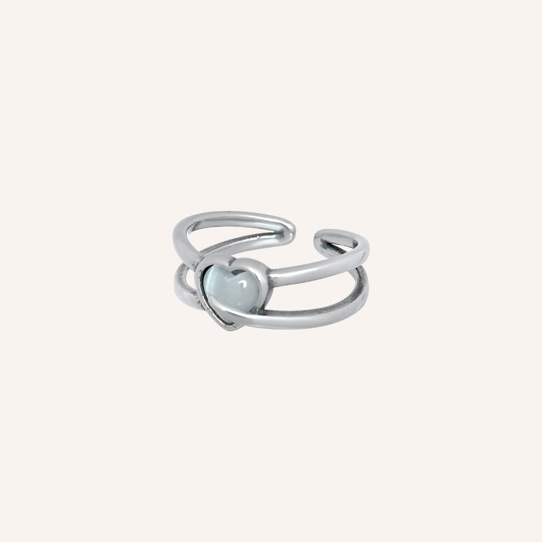 Glory Love Ring - White Tiger Eye - BLFX