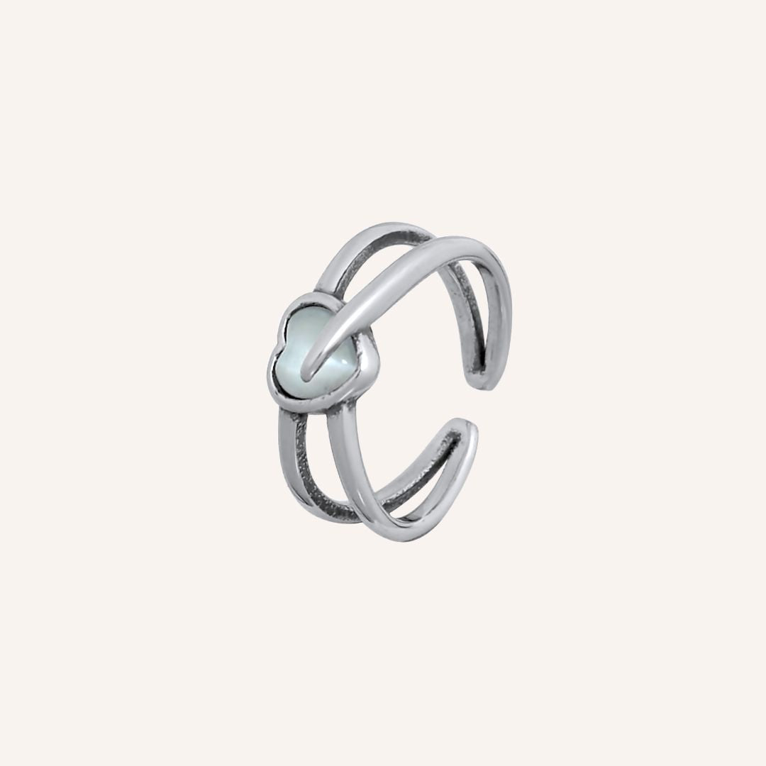 Glory Love Ring - White Tiger Eye - BLFX
