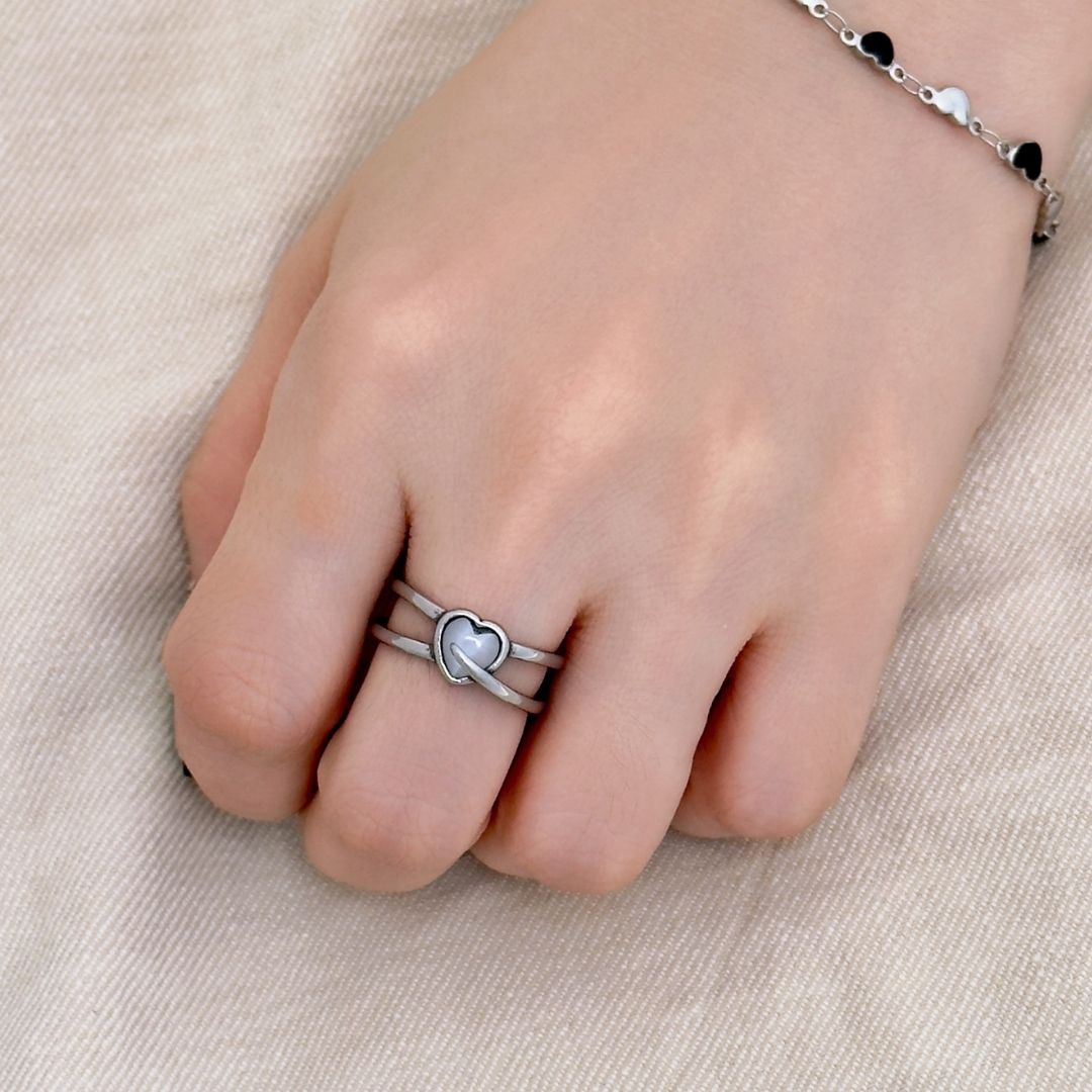 Glory Love Ring - White Tiger Eye - BLFX