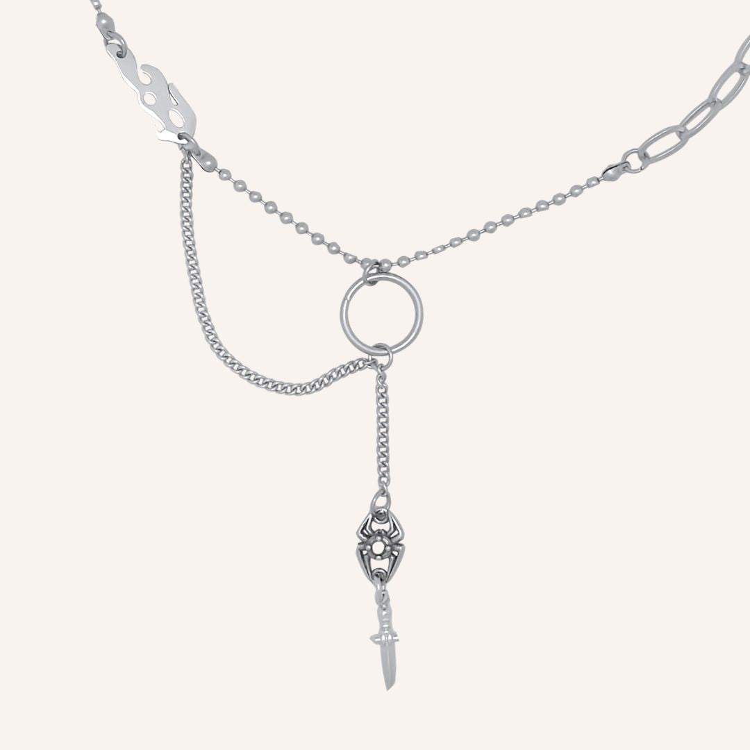 Grantham Spider Sword Necklace - BLFX