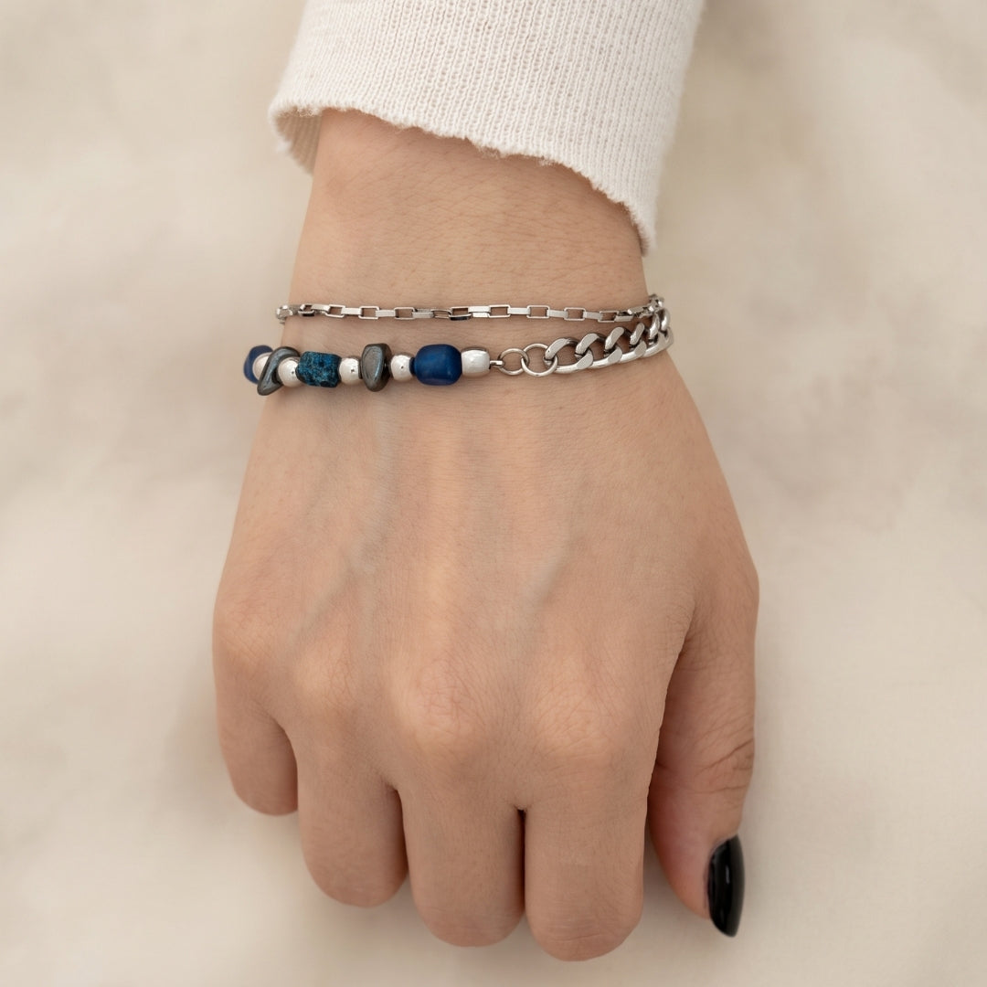Gryphon Imperial Jasper Chain Bracelet