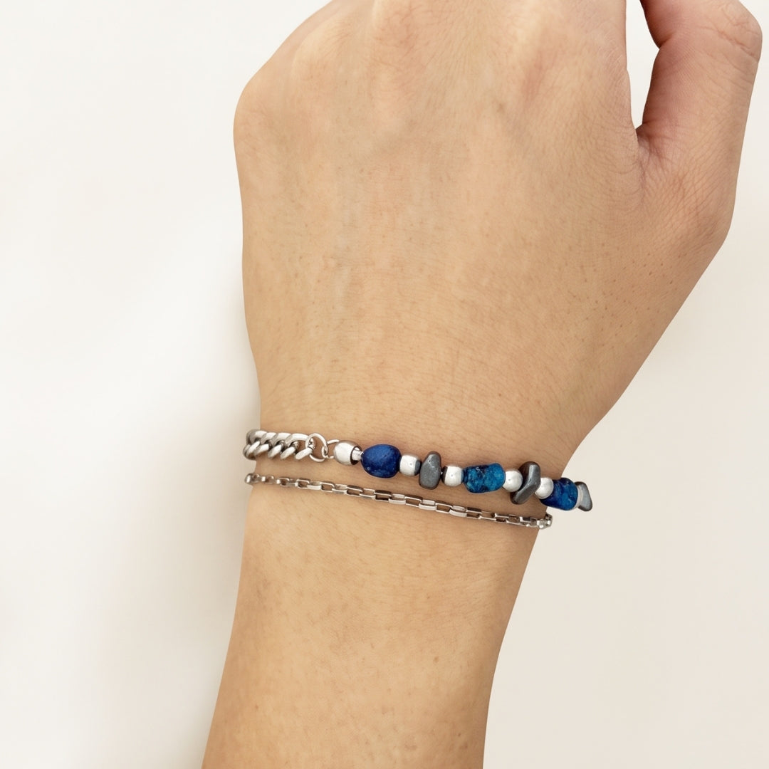 Gryphon Imperial Jasper Chain Bracelet