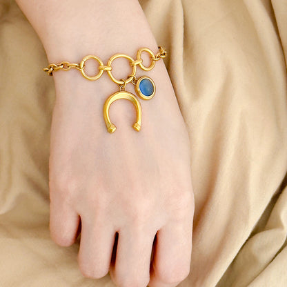 Gus Horseshoe Chain Bracelet