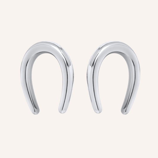 Gus Horseshoe Stud Earrings