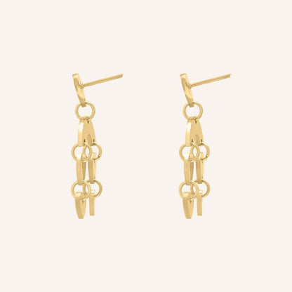 Gwyneth Falling In Love Earring - Gold - BLFX