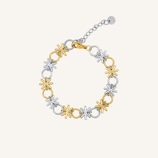 Hanzala Star Bracelet (Duo Tone)