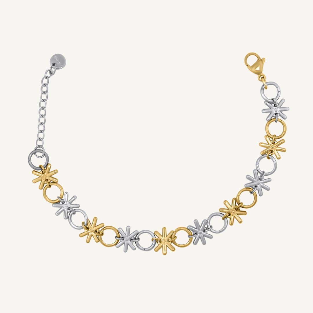 Hanzala Star Bracelet (Duo Tone)