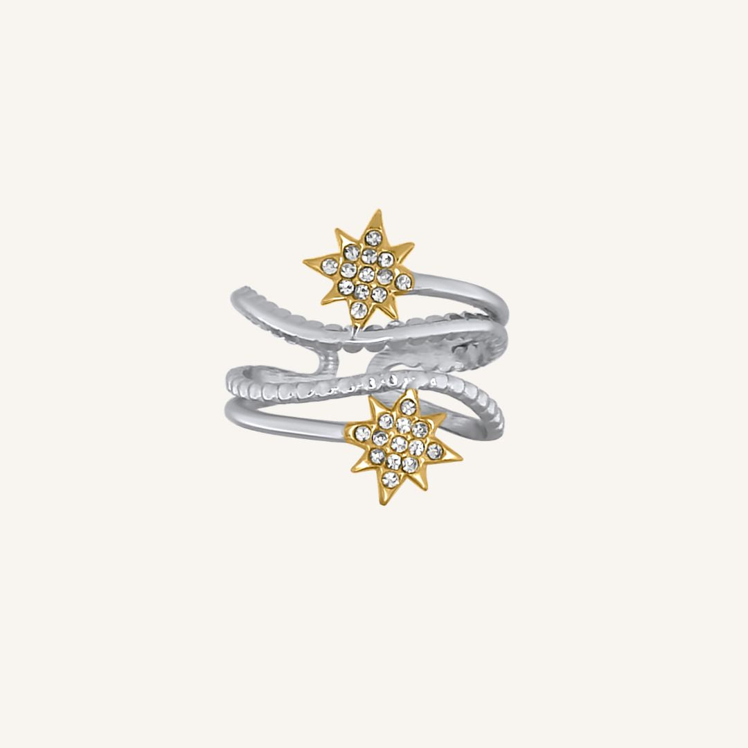 Hanzala Star Ring (Duo Tone)