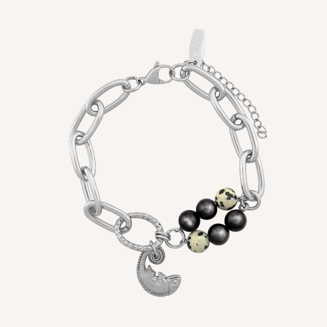 Harker Chameleon Obsidian Bracelet