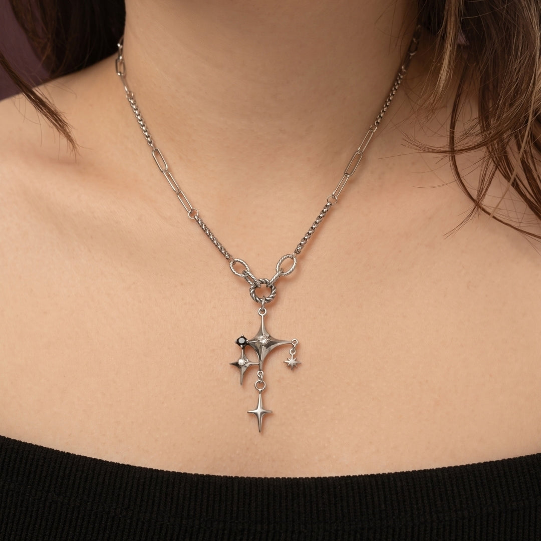 Hattie Star Hybrid Chain Necklace