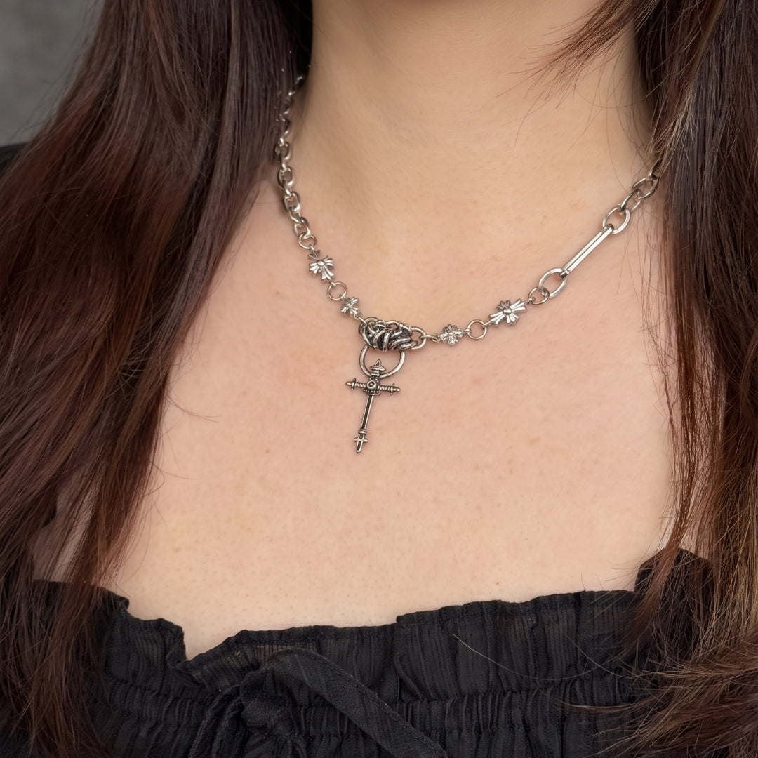 Henson Cross Necklace