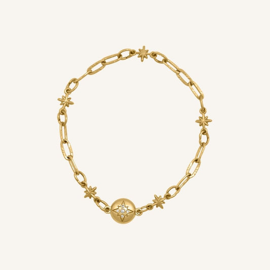 Hikari Spark Star Magnetic Bracelet (Gold) - BLFX